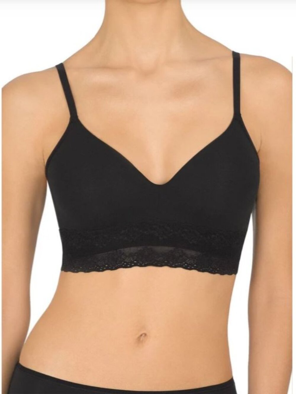 NATORI Bliss Perfection Contour Soft Cup Bra, 36B, black